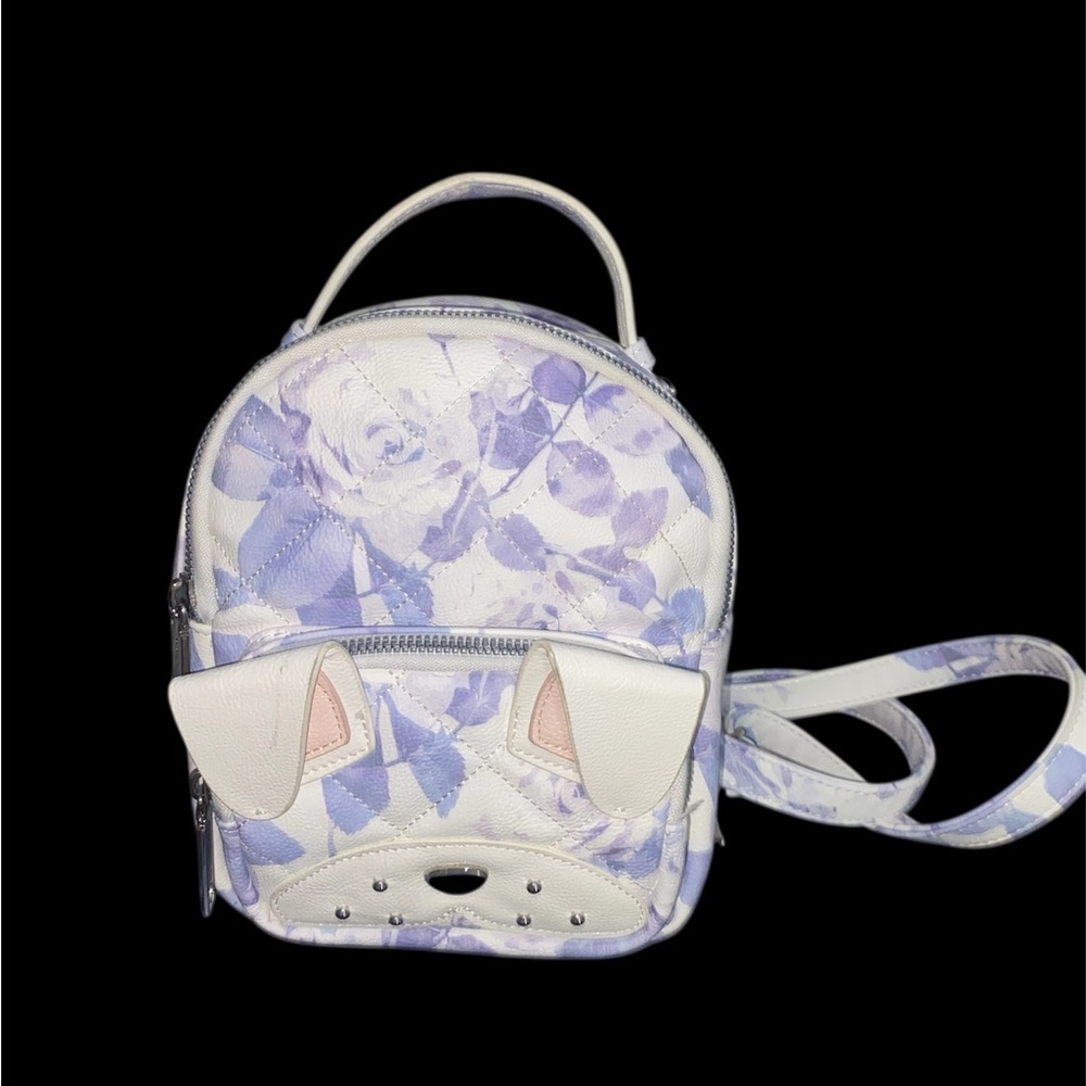 Betsey Johnson Floral Interior Mini Backpack